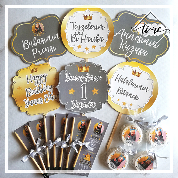 DOĞUM GÜNÜ KONSEPT ORGANİZASYON ÜRÜNLER HEDİYELİK